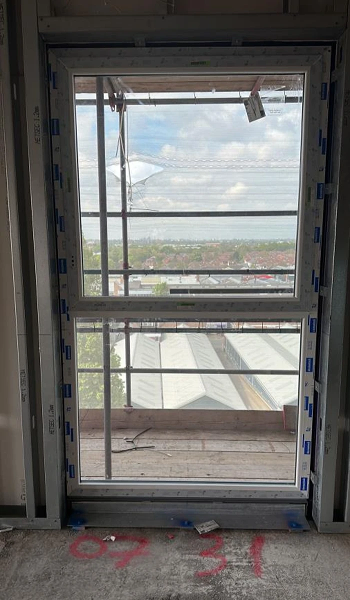 Composite windows installation