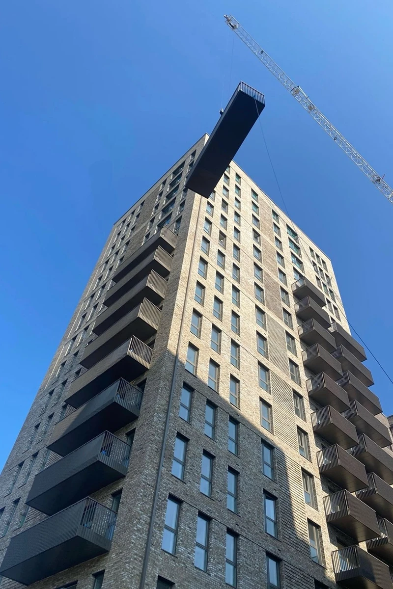 Sapphire balconies-Beaufort Park DA Engineering