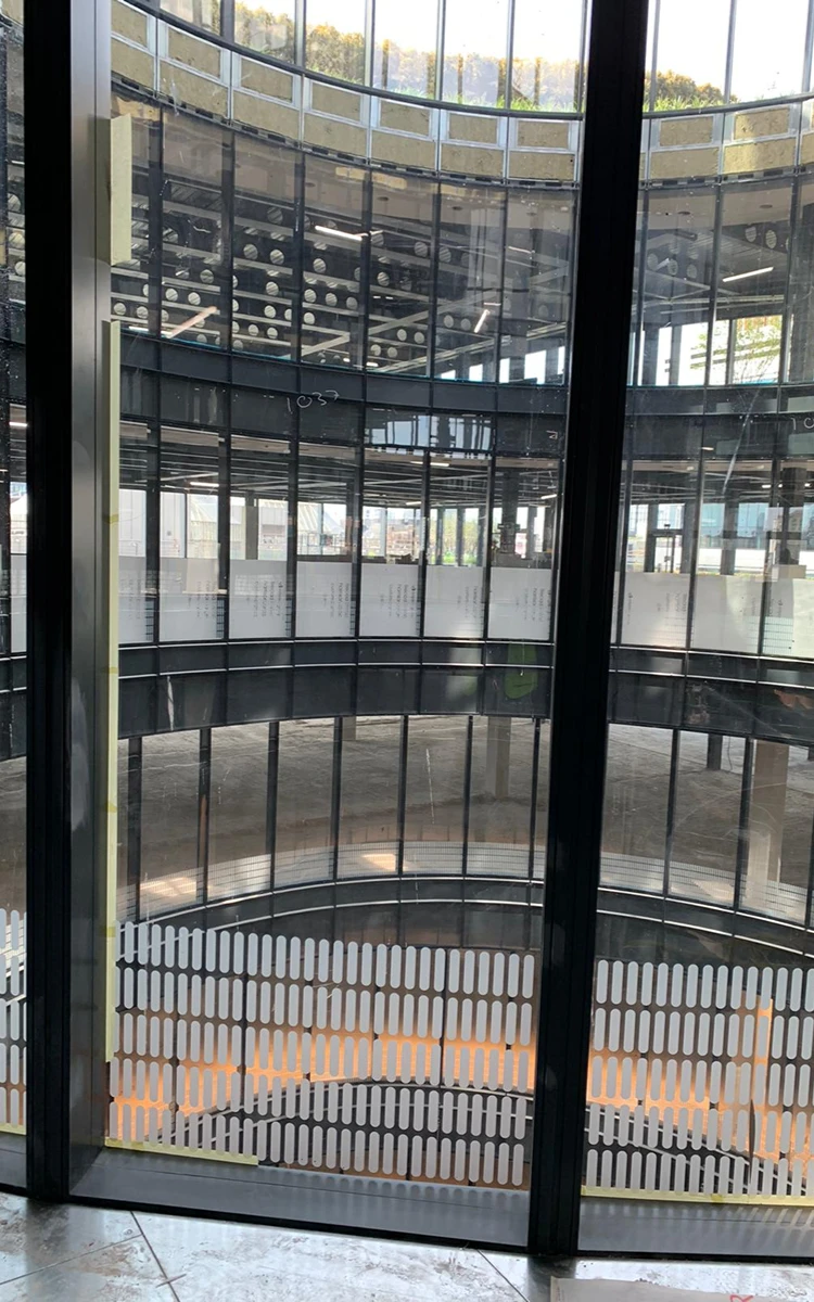 glass installation D&A Engineering 100liverpool st